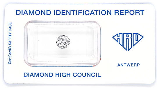 Foto 1 - Diamant 1,027Carat Brillant HRD Wesselton H VS1 Diamond, D5846